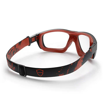 Switches Matte Black/Red Frame Clear Lens - Image 4