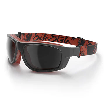 Switches Matte Black/Red Frame Grey Polarised Lens - Image 4