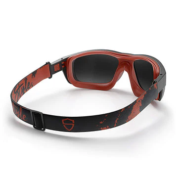 Switches Matte Black/Red Frame Grey Polarised Lens - Image 5