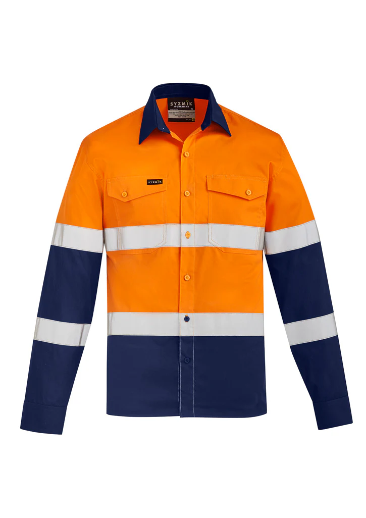 Syzmik Bio Taped Lightweight Drill Shirt - Image 3