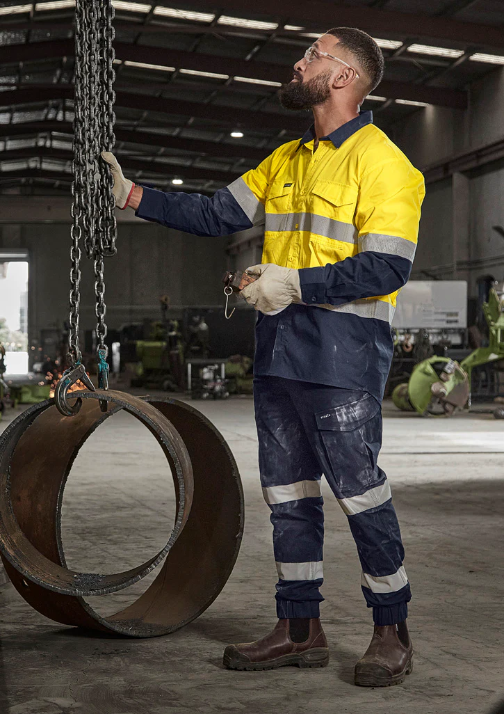 Syzmik Essential Stretch Cuffed Taped Pant - Image 3
