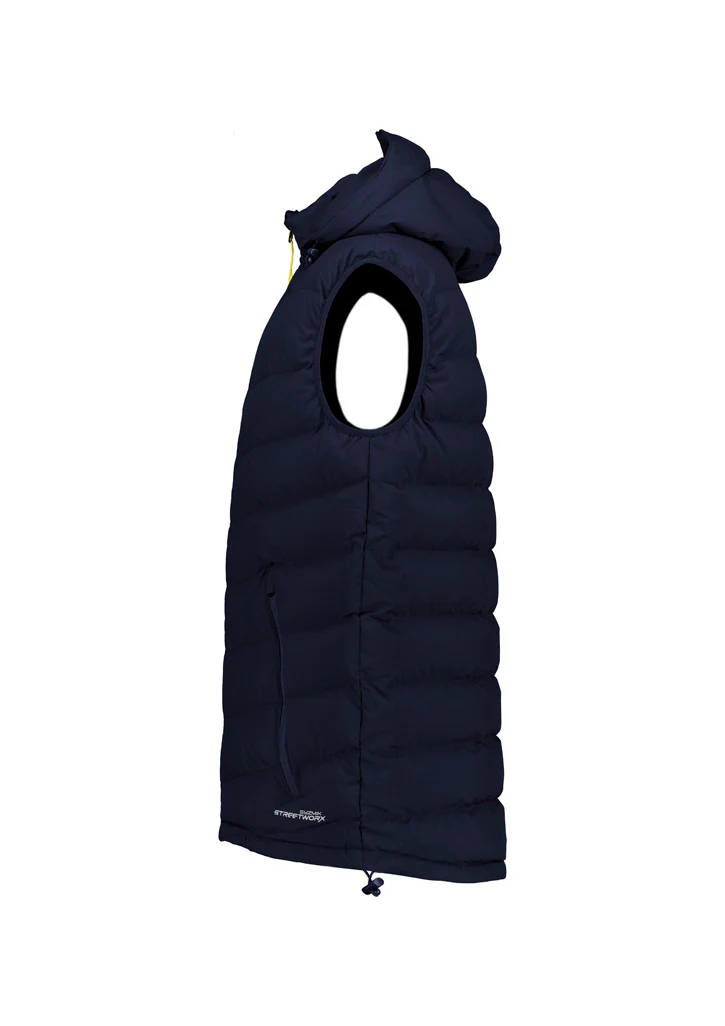 Syzmik Hooded Puffer Vest - Image 4