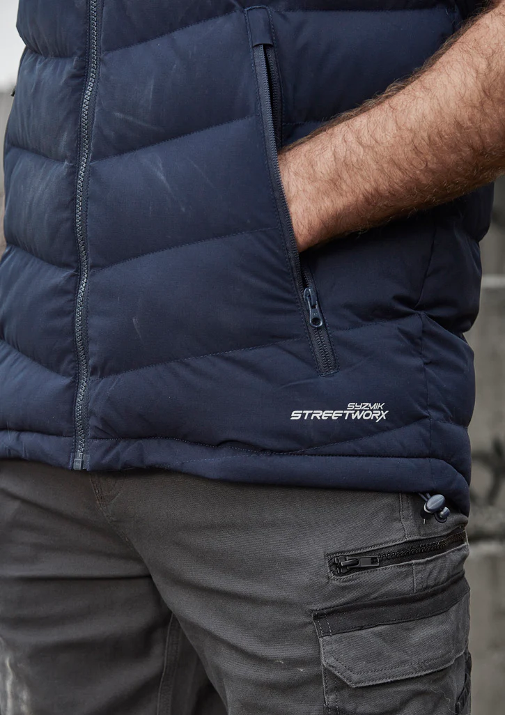 Syzmik Hooded Puffer Vest - Image 6