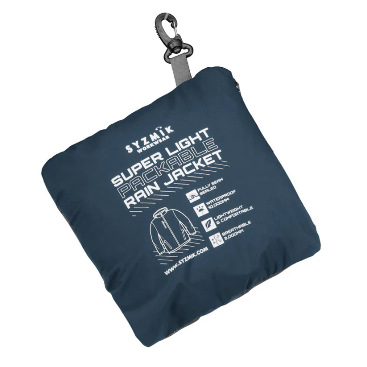 Syzmik Packable Waterproof Jacket - Image 6