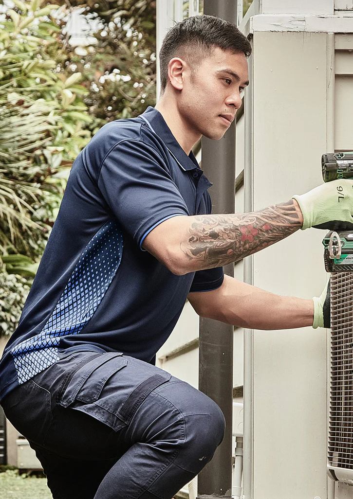 Syzmik Spark Antimicrobial Work Short Sleeve Polo - Image 7