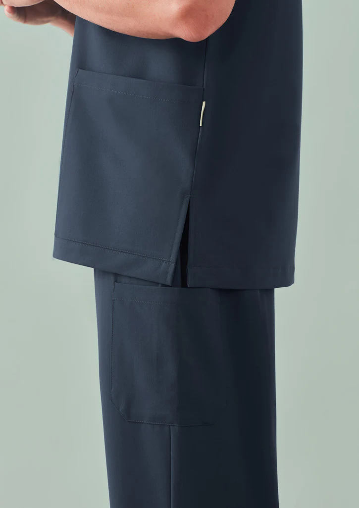 Unisex Pulse V-Neck Scrub Top - Image 5