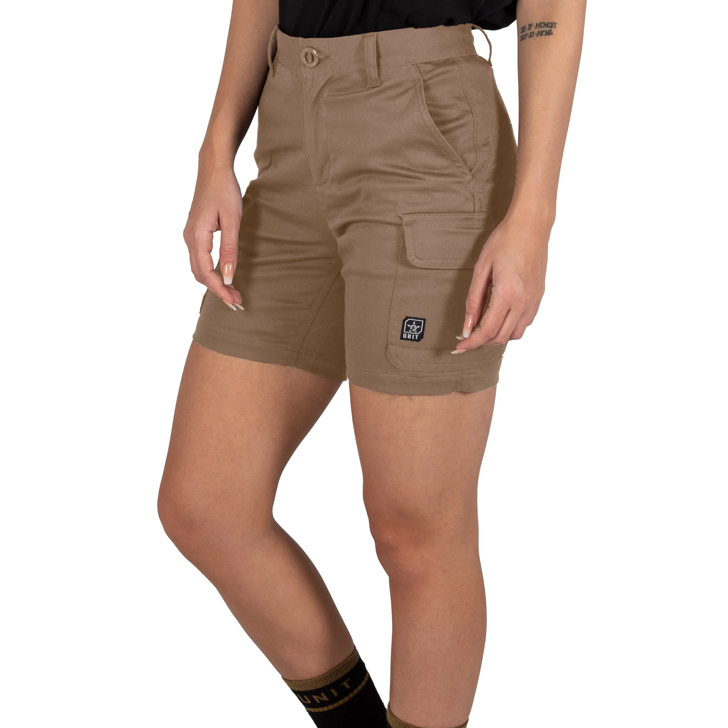 Unit Ladies Workwear Short - Cargo - Staple - Image 3