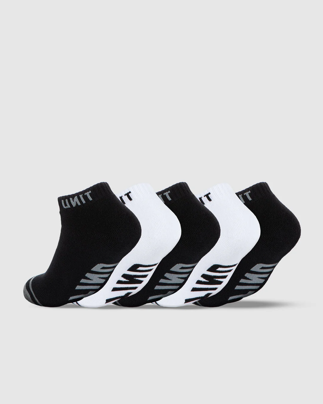 Unit Mens Socks - Bamboo Ankle - 5 Pack - Image 2