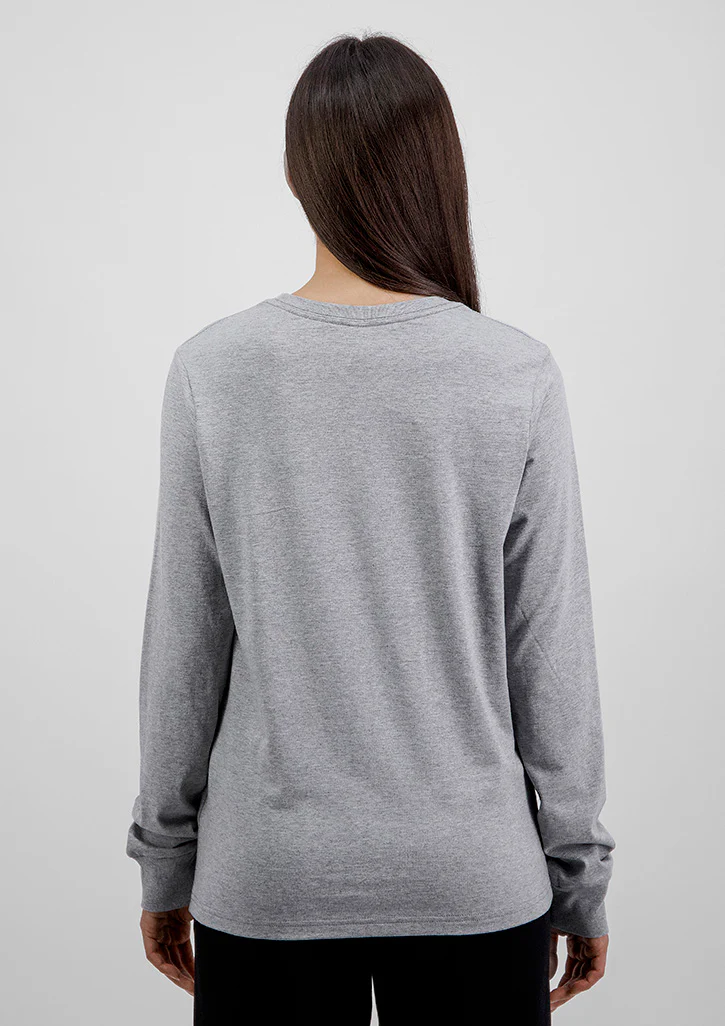 Womens Basis Long Sleeve Tee - Image 17