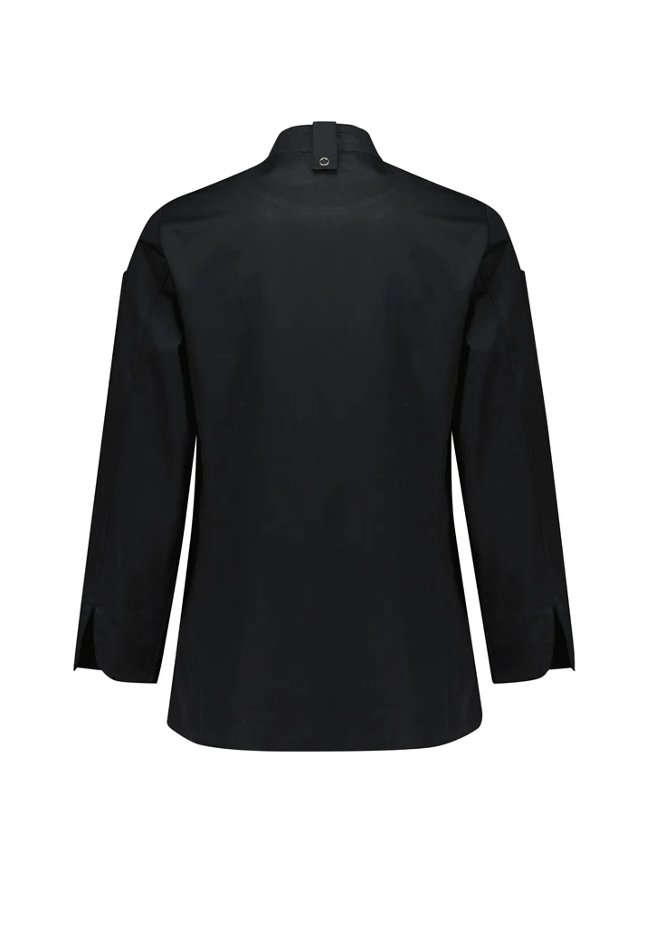 Womens Gusto Long Sleeve Chef Jacket - Image 8