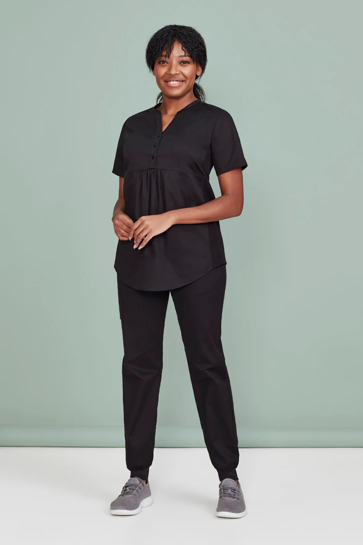 Womens Rose Tunic Scrub Top - Image 5