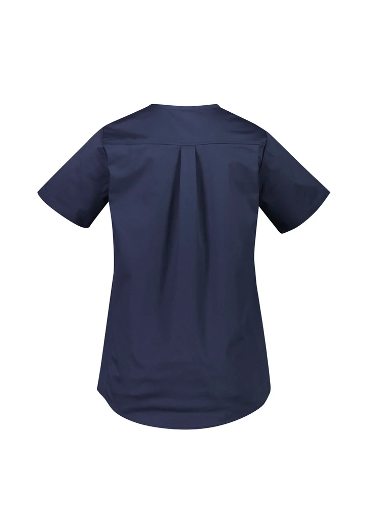 Womens Rose Tunic Scrub Top - Image 9