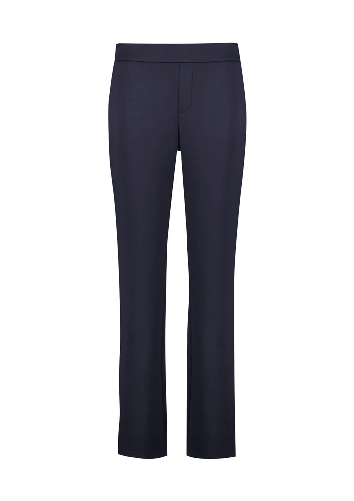 Womens Scuba Ponte Mide Rise Stretch Waist Pant - Image 4