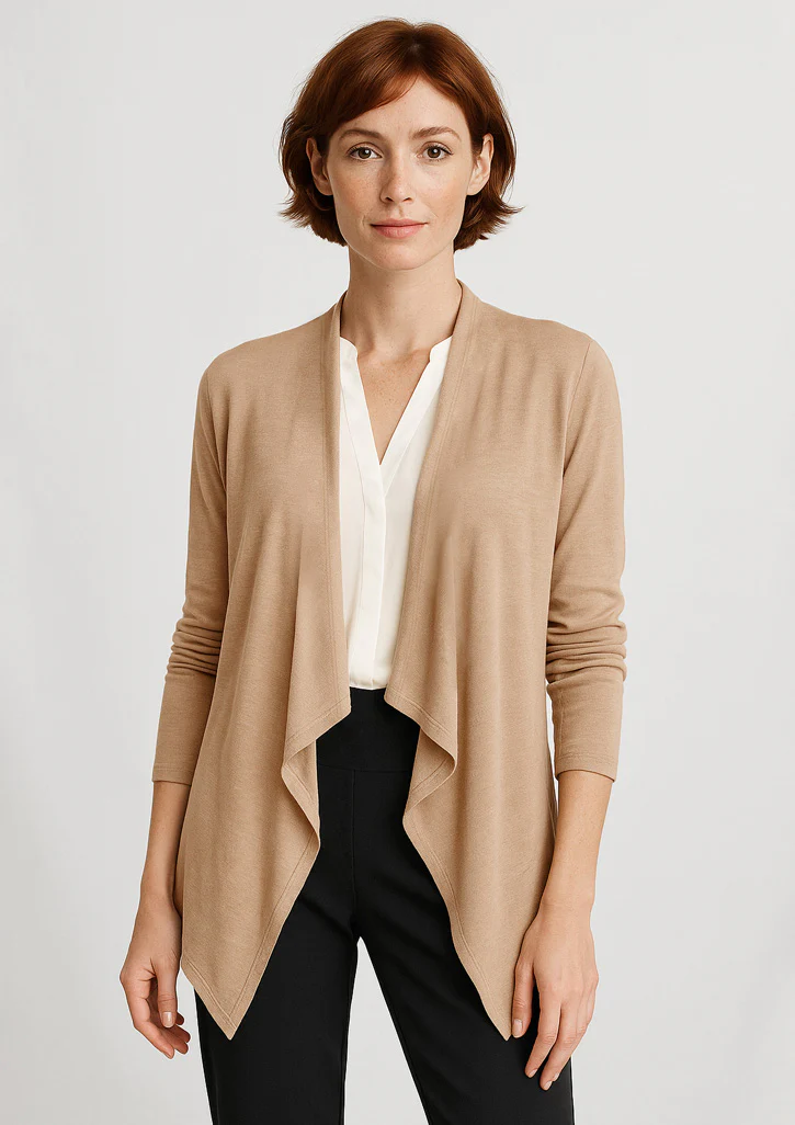 Womens Sofia Waterfall Cardigan - Image 2