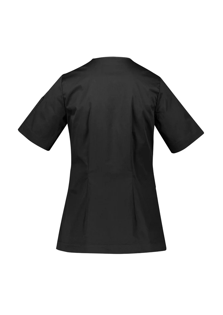 Womens Zip Front Parks Scrub Top - Image 3