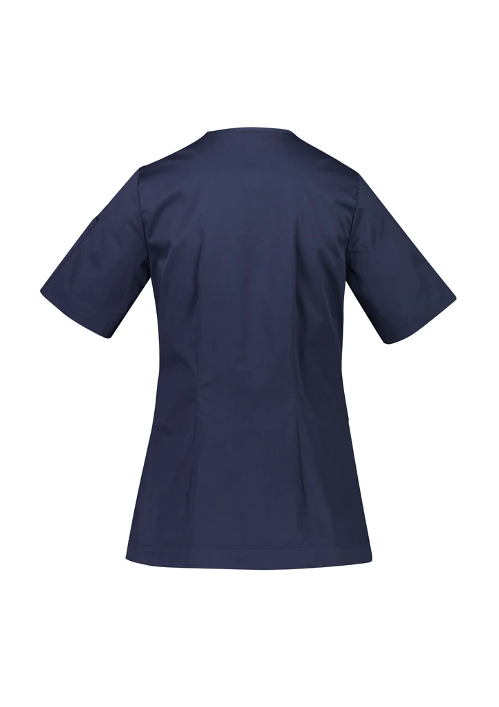 Womens Zip Front Parks Scrub Top - Image 8